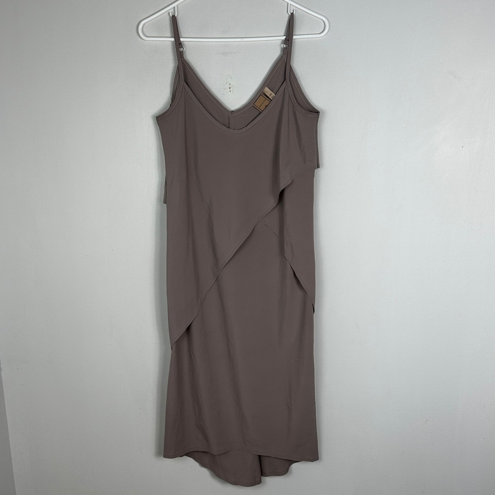 Indygena Aerel Brown Dress Womens Size XS Lightweight Outdoors Travel Midi Layer - Picture 2 of 13